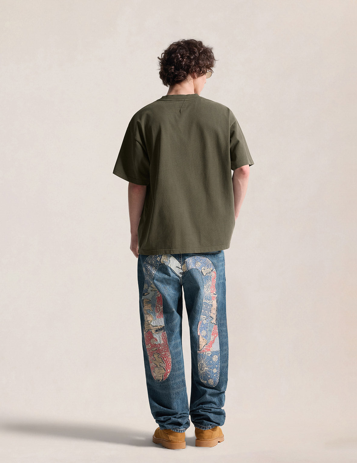 同色アップリケカモメ Tシャツ – EVISU