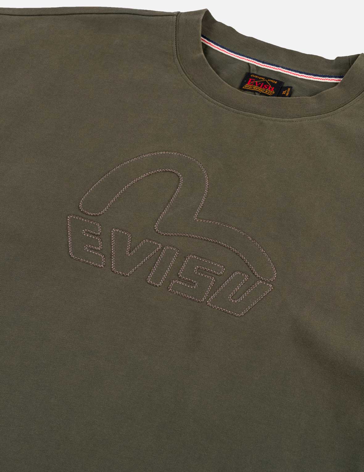 同色アップリケカモメ Tシャツ