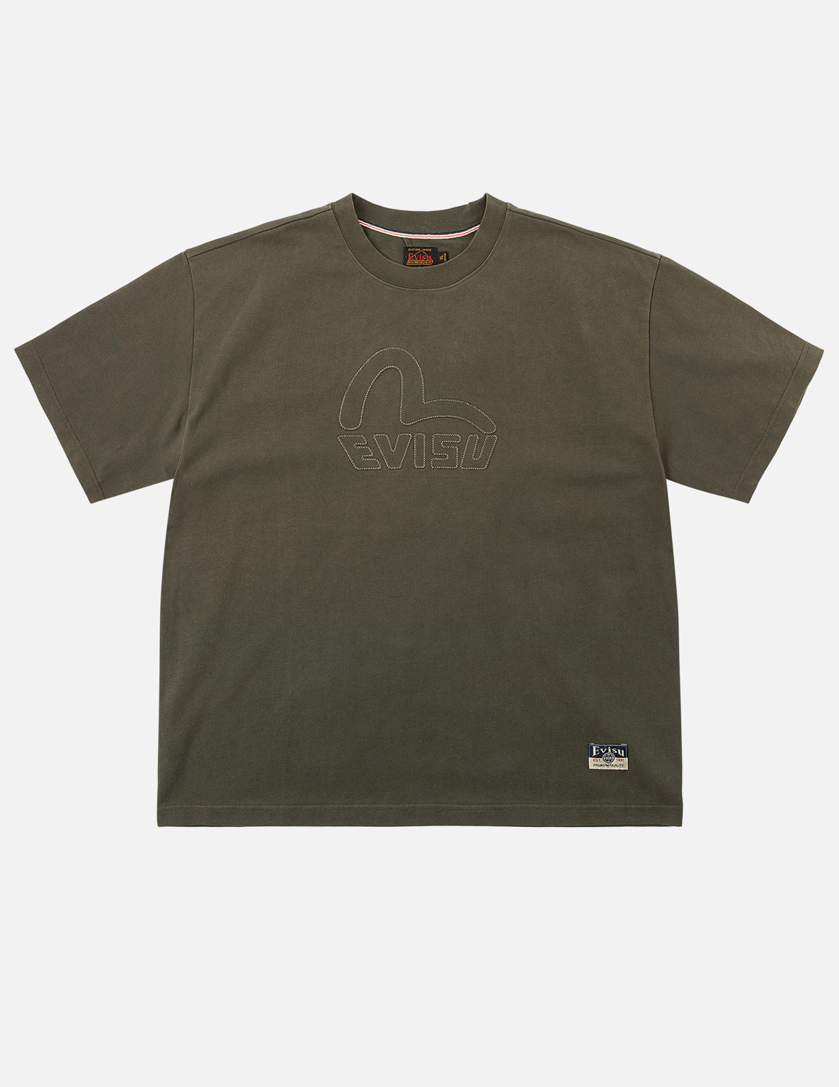 同色アップリケカモメ Tシャツ