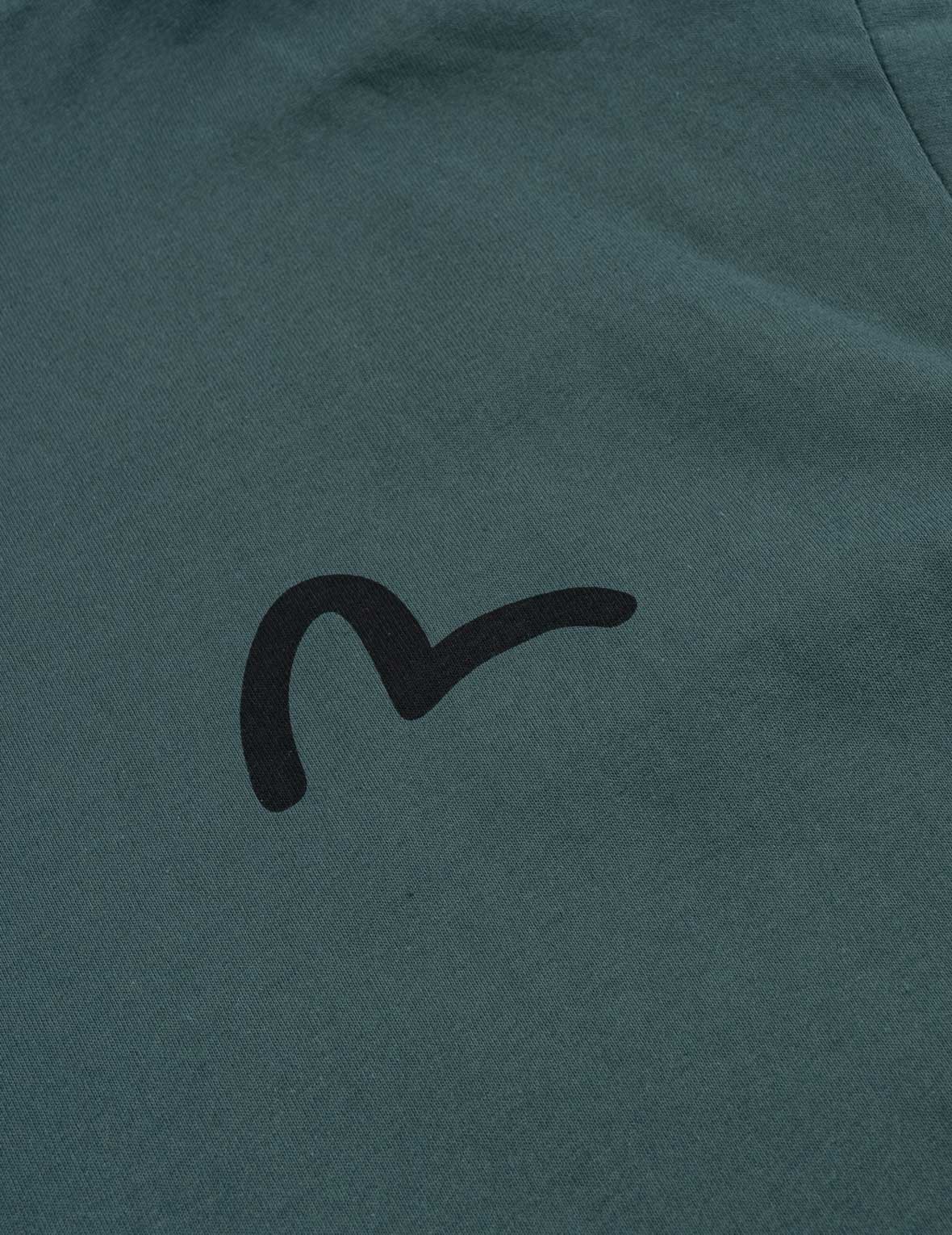 グリッターカモメプリント Tシャツ