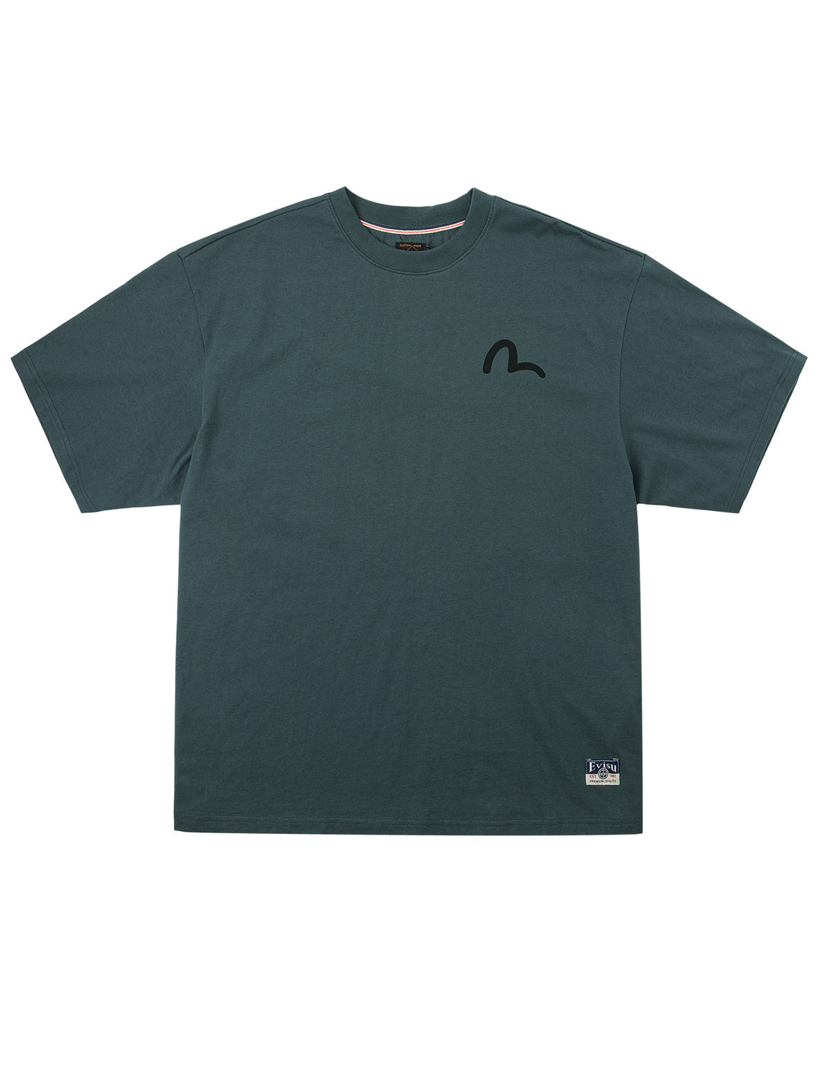 グリッターカモメプリント Tシャツ
