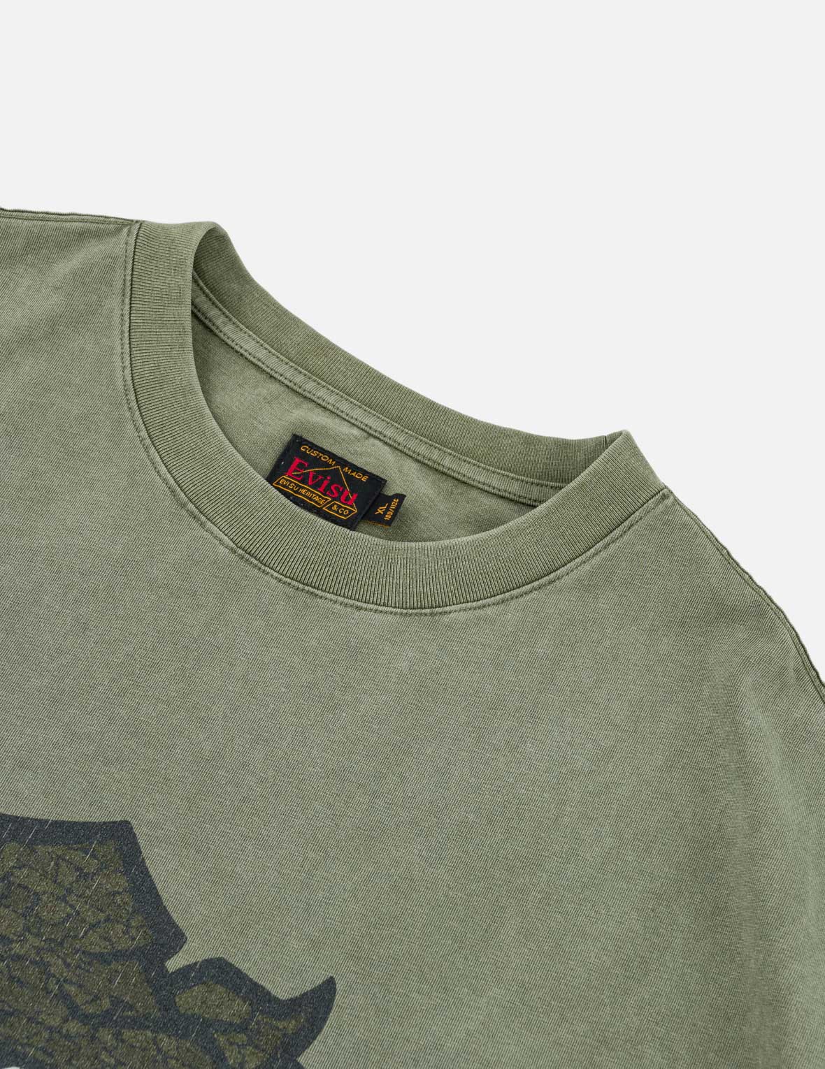 Godhead & Evisu Logo Printed T-Shirt