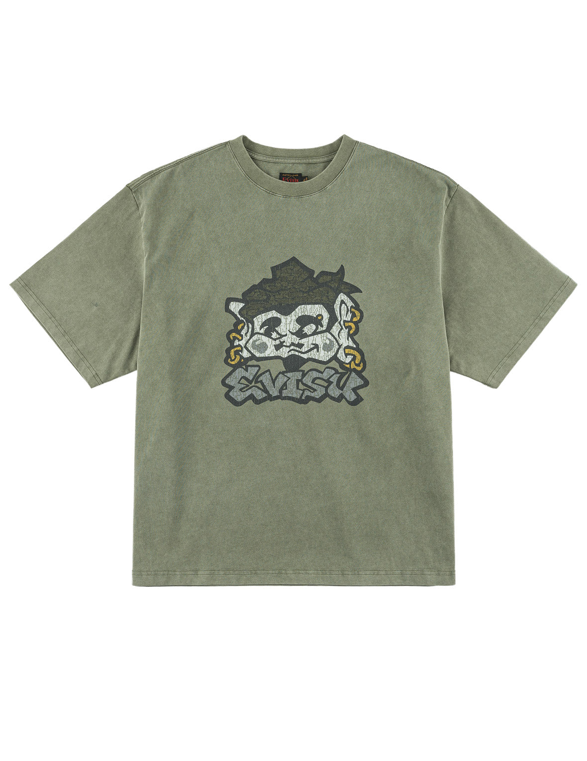 仏頭＆EVISUロゴプリント Tシャツ