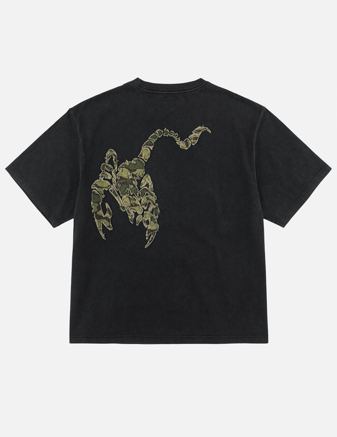 Ishigaki Camouflage Scorpio Patchwork T-Shirt
