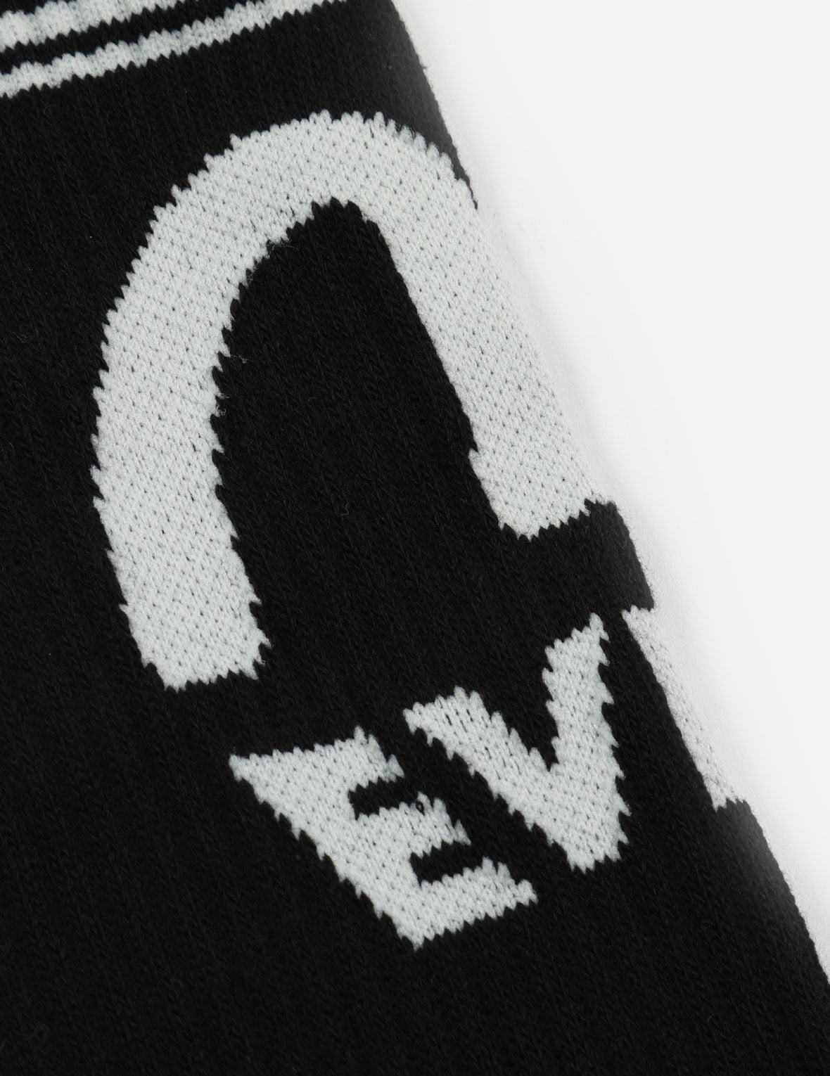 Seagull and Logo Jacquard Long Socks