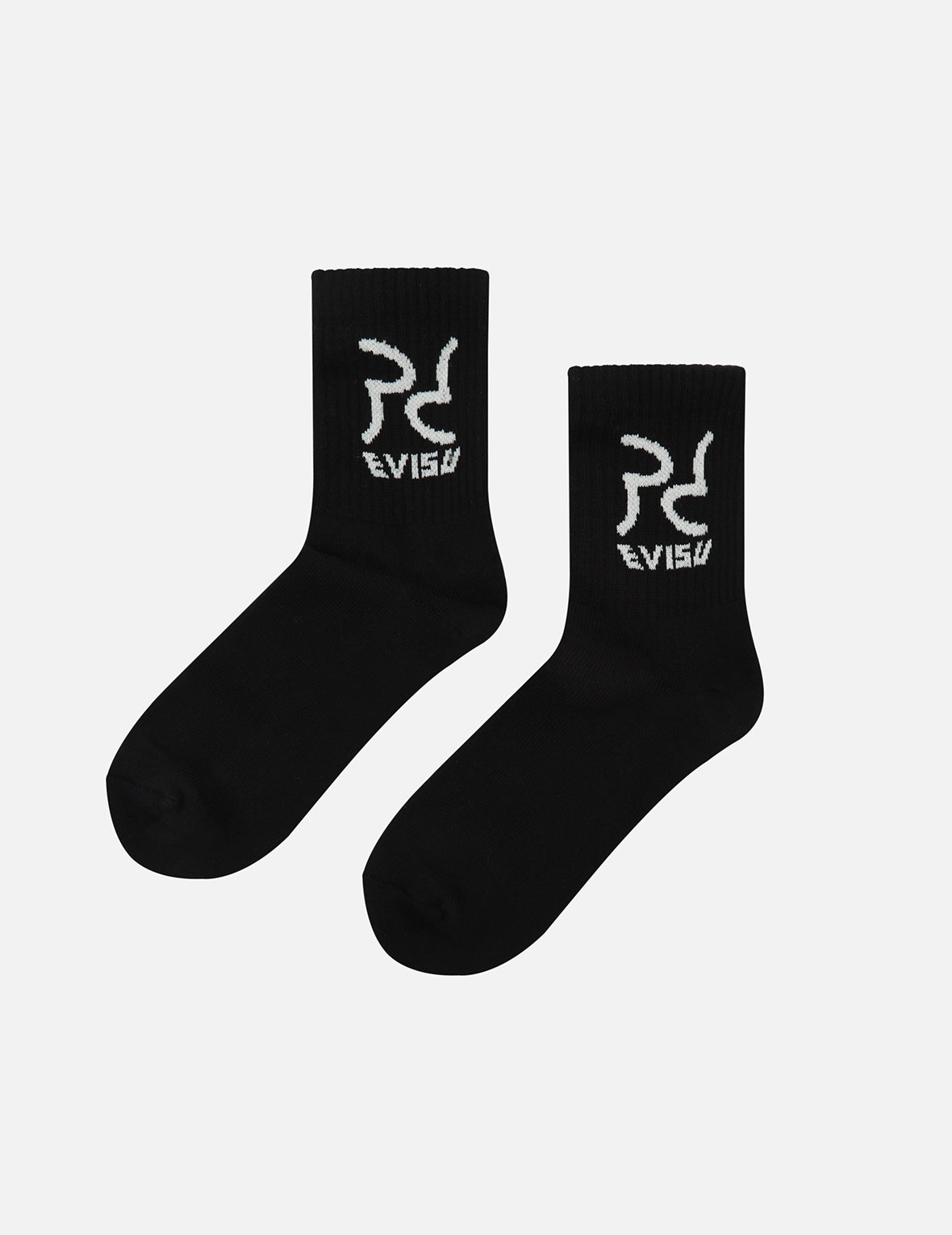 Three-Pack Double Seagull Jacquard Short Socks