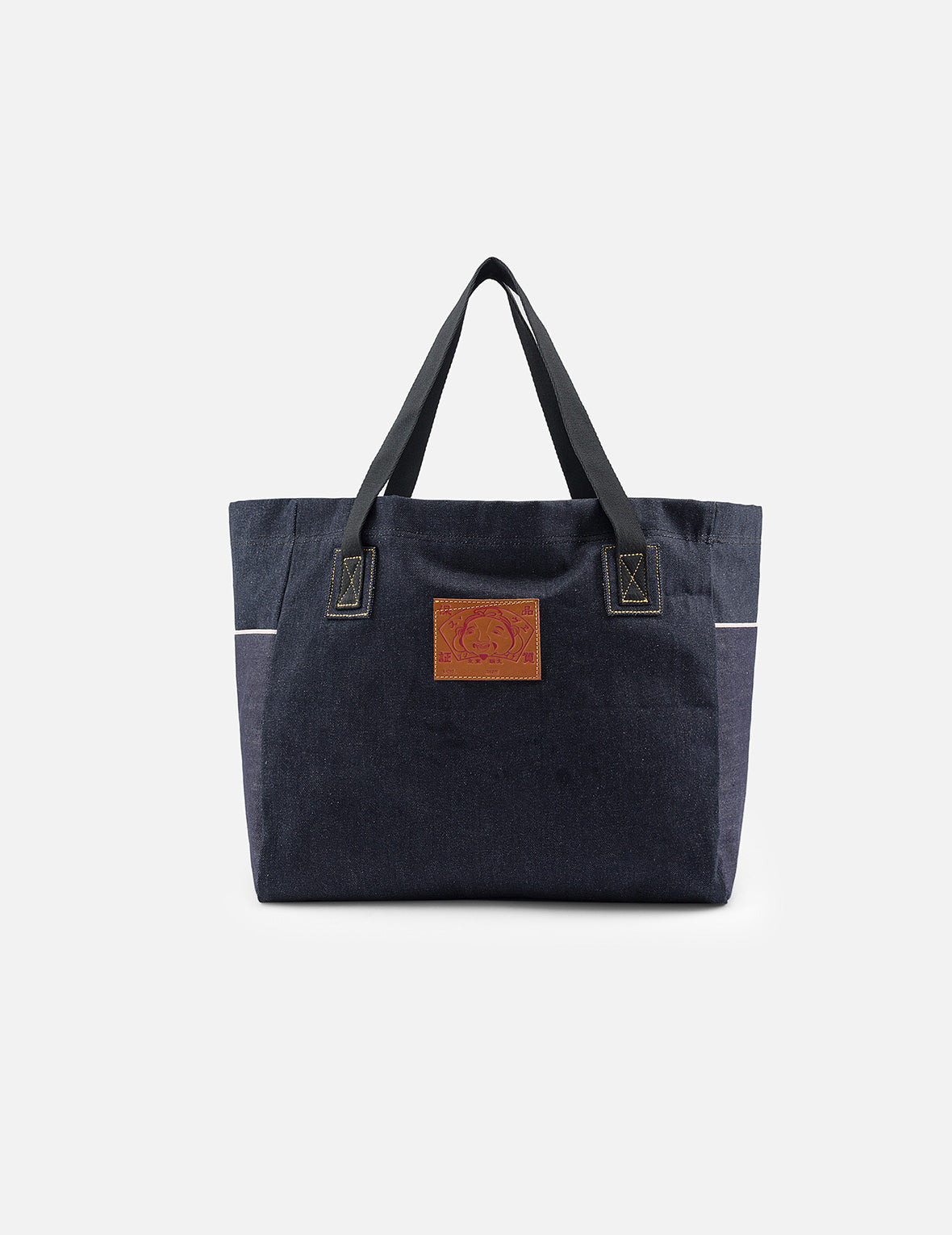 カモメ刺繍デニムトートバッグ – EVISU