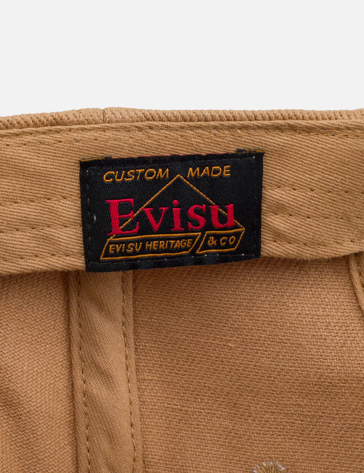 カモメとロゴ刺繍キャップ – EVISU