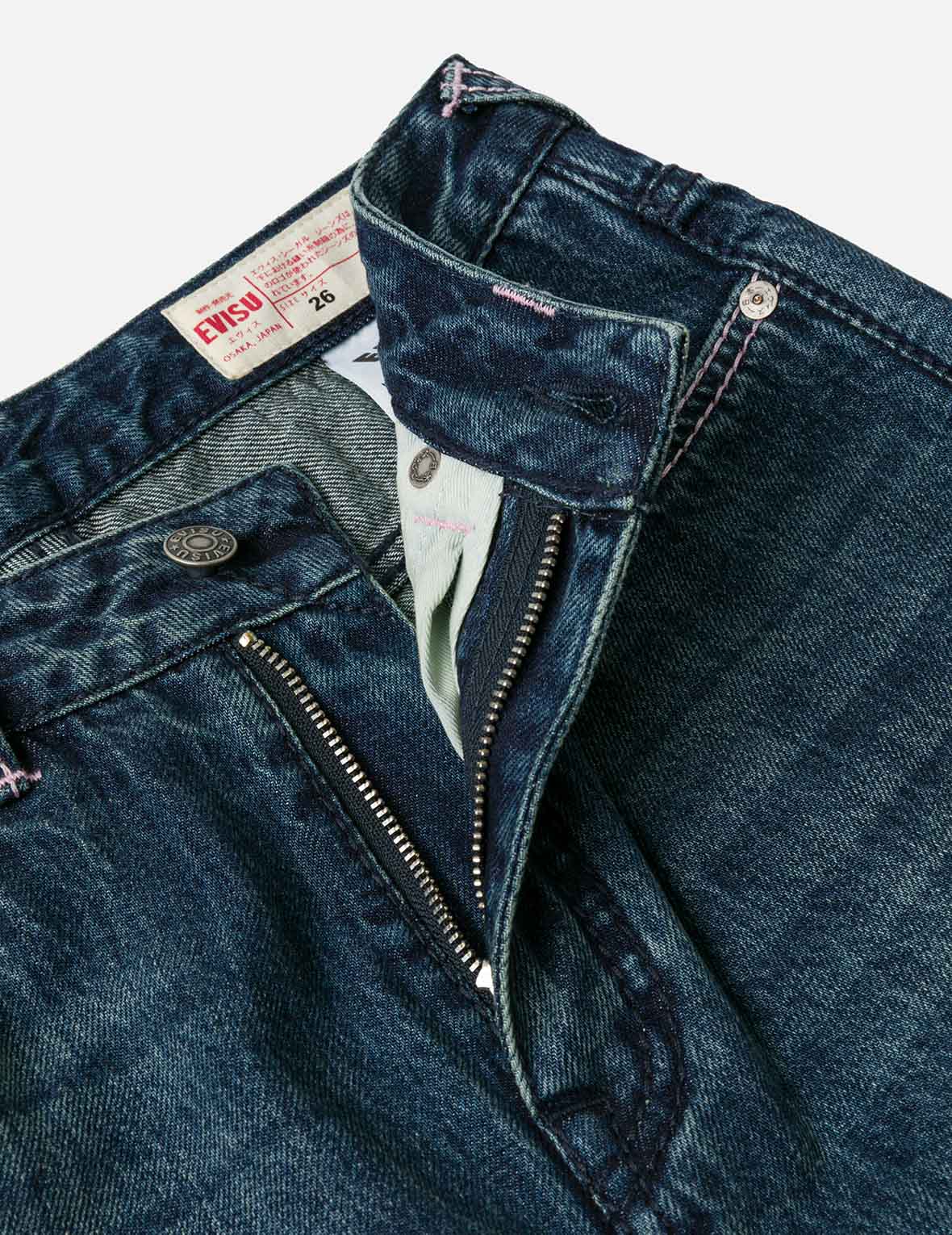 希少　EVISU ピカソ　大黒　リアルユーズド　ヴィンテージ　デニム　4L 希少 EVISU ピカソ 大黒 リアルユーズド ヴィンテージ デニム 4L