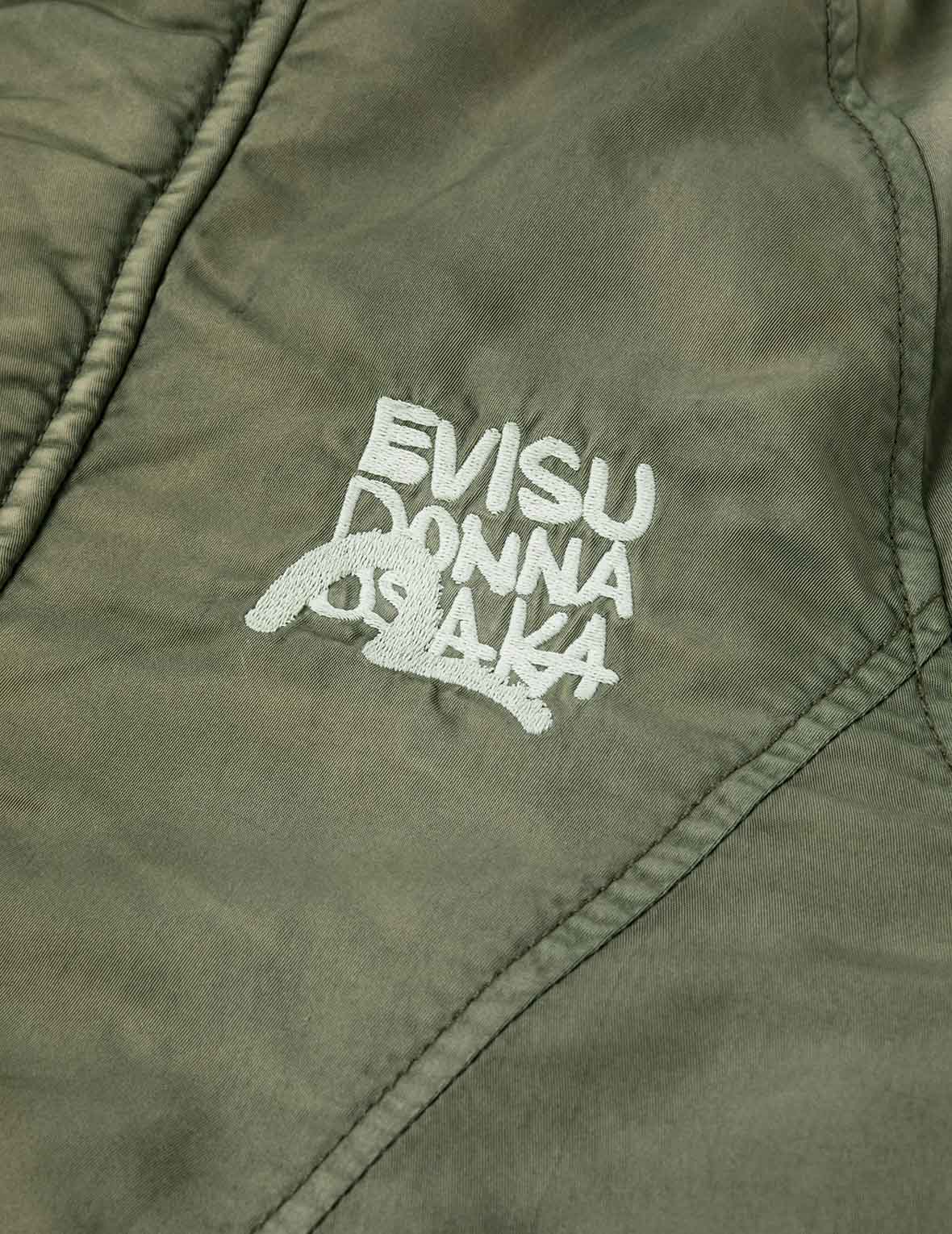 Logo and Slogan Embroidery Fashion Fit Jacket – EVISU