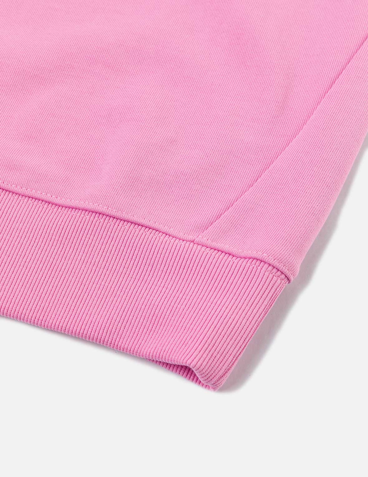 猫とロゴ刺繍 レギュラーフィット スウェットシャツ