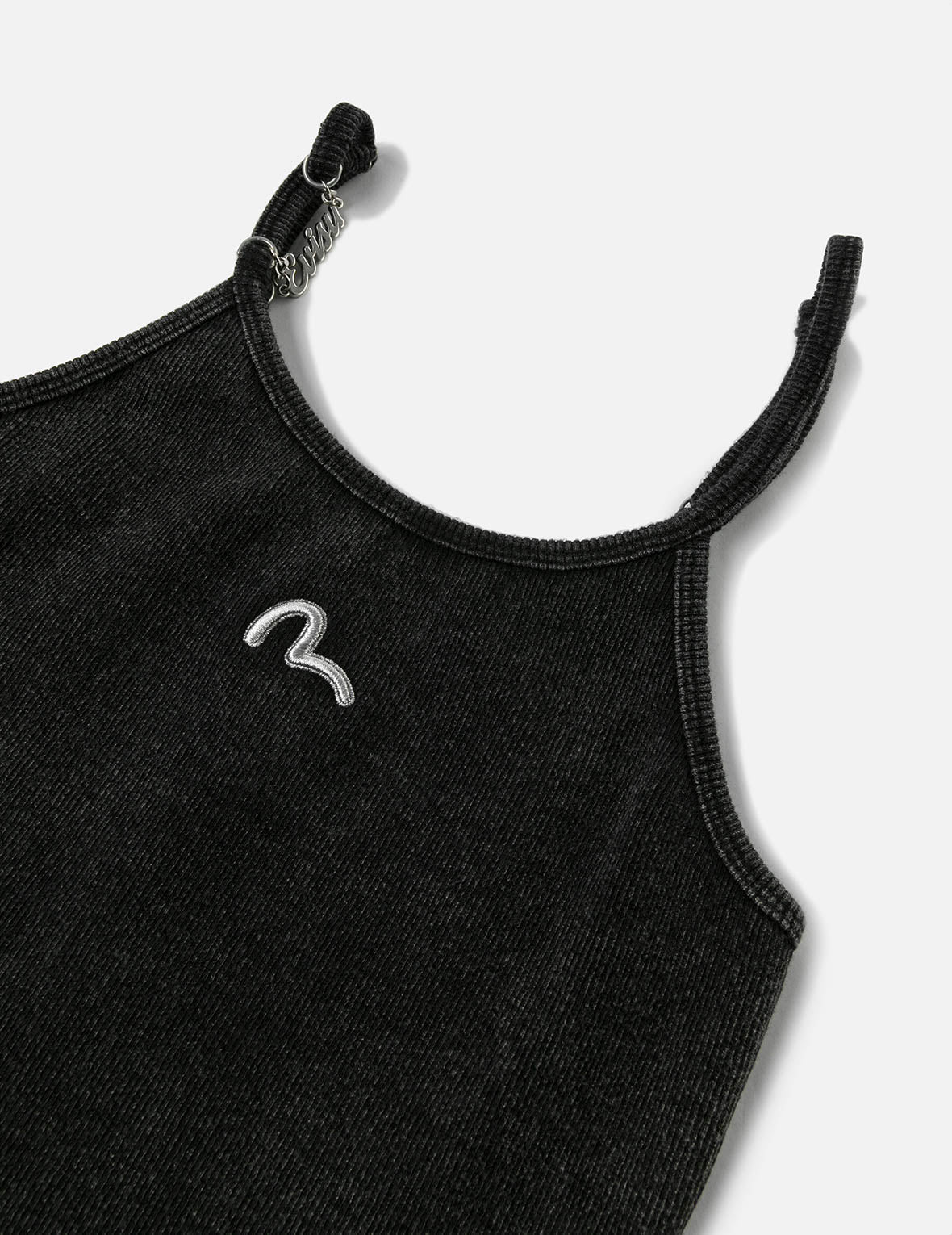 カモメ刺繍 ファッションフィット ニットベストジャケット