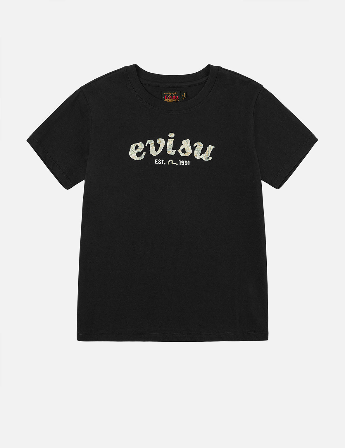 EVISU　DONNA　エヴィス　Tシャツ　レディース３８ 楽天市場】EVISU JEANS USED 半袖 Tシャツ EVISU DONNA エヴィス