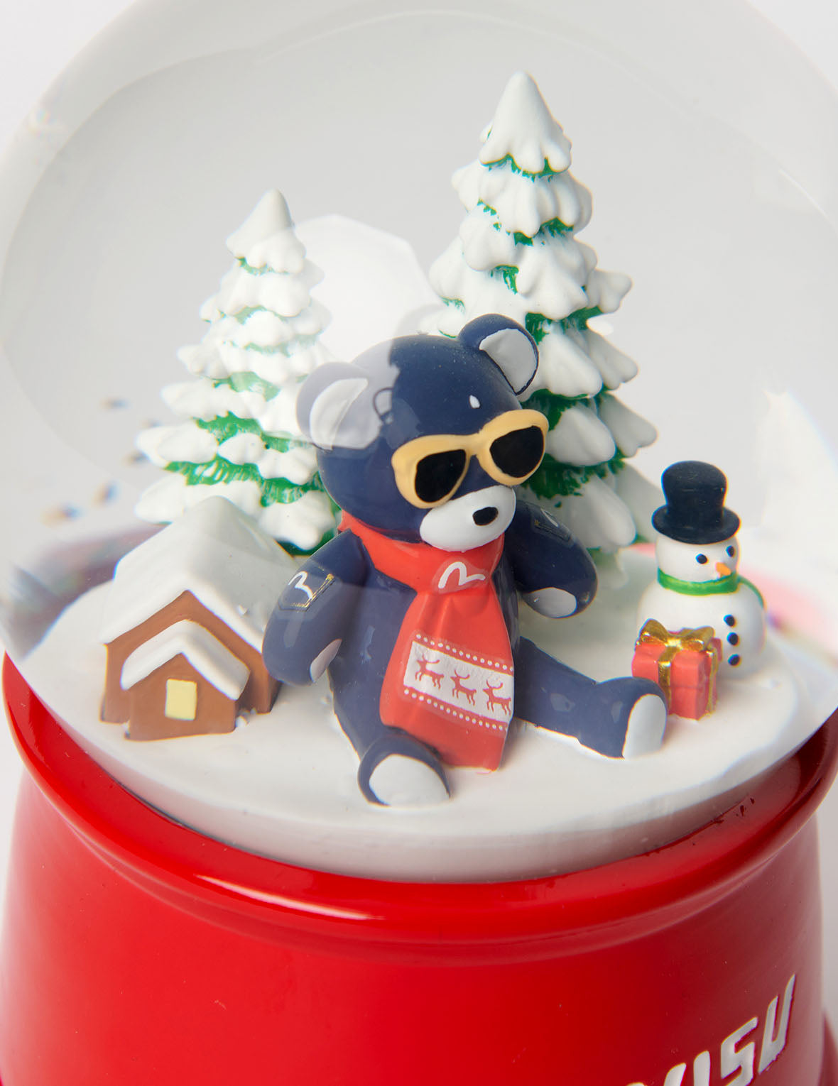 Bear Christmas Snow Globe