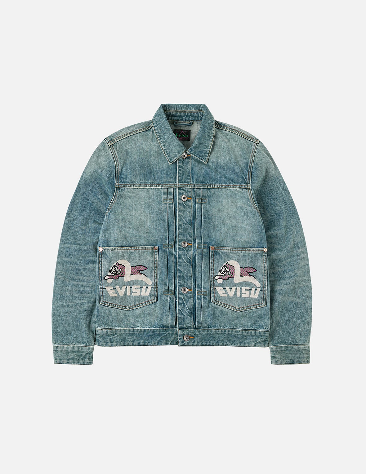 【EXCLUSIVE】EVISU X ICECREAM Seagull Denim Jacket