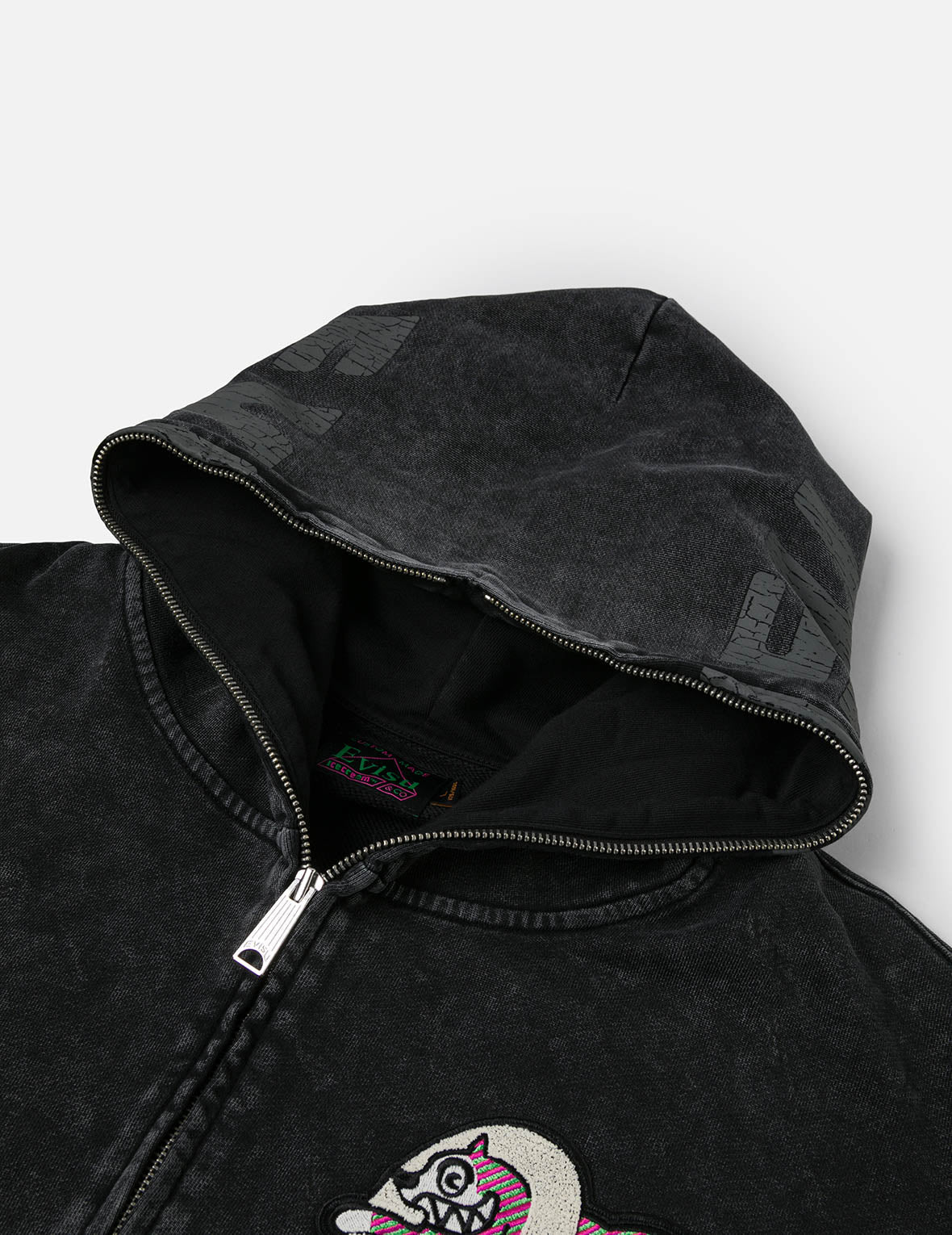 EVISU X ICECREAM カモメ ジップアップフーディー