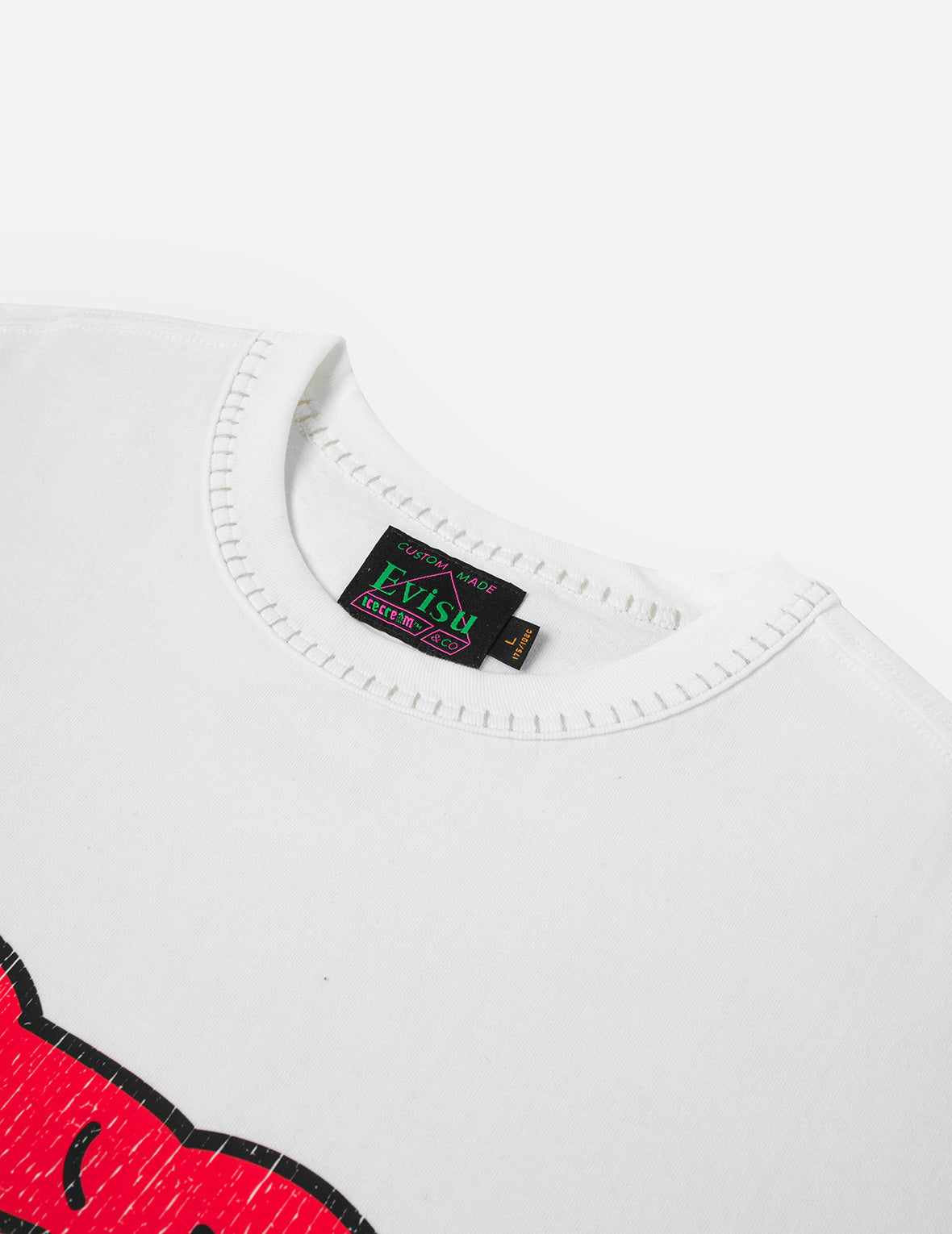 EVISU X ICECREAM ロゴ Tシャツ