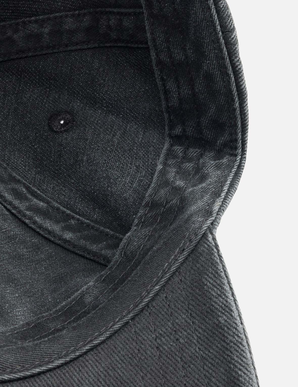 EVISU X ICECREAM ロゴ キャップ - ブラックウォッシュ