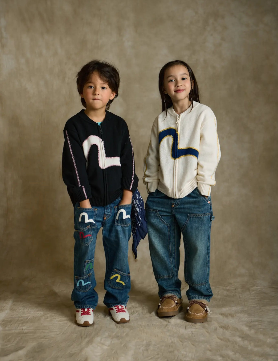 Seagull Zip-Up Cardigan