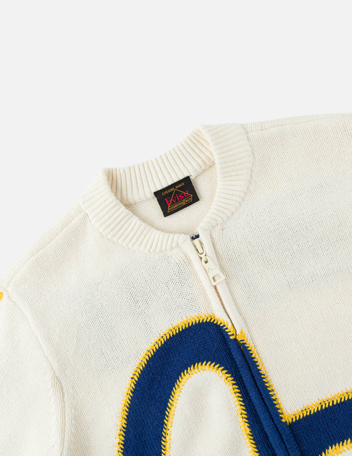 Seagull Zip-Up Cardigan