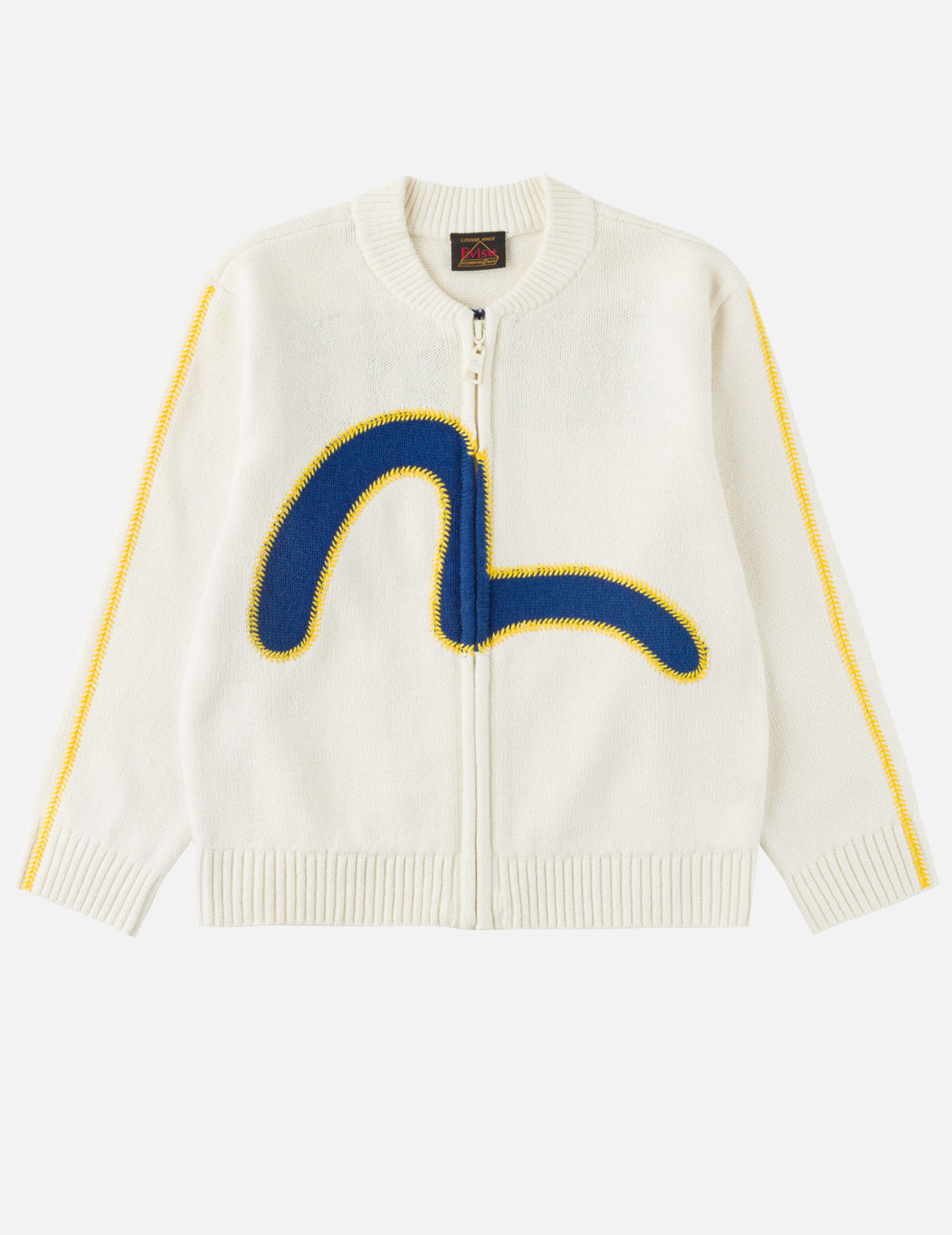 Seagull Zip-Up Cardigan