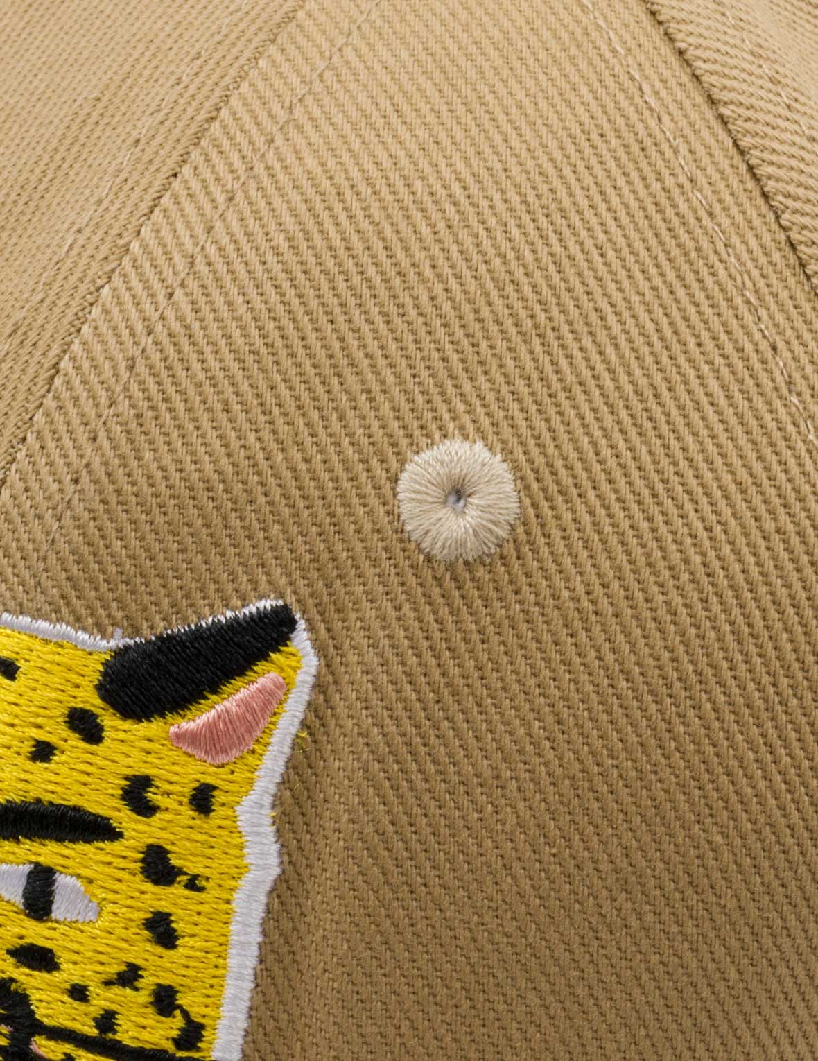 Leopard Head Embroidered Baseball Cap