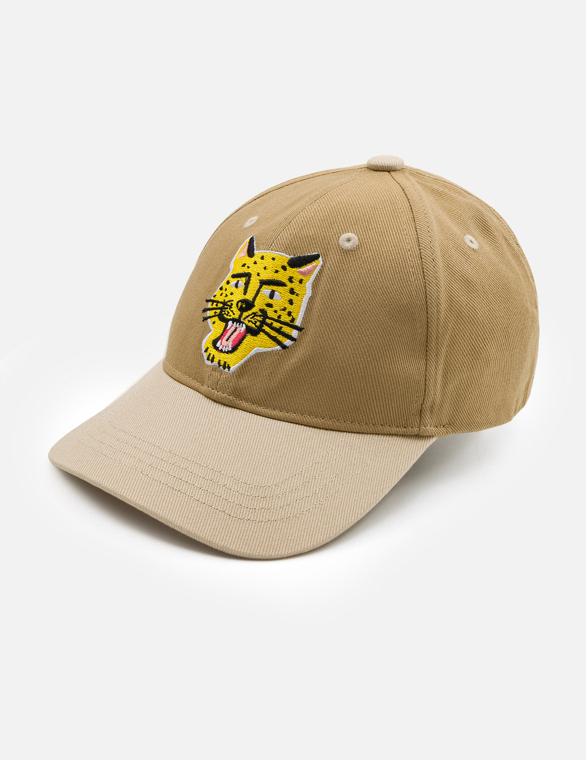 Leopard Head Embroidered Baseball Cap