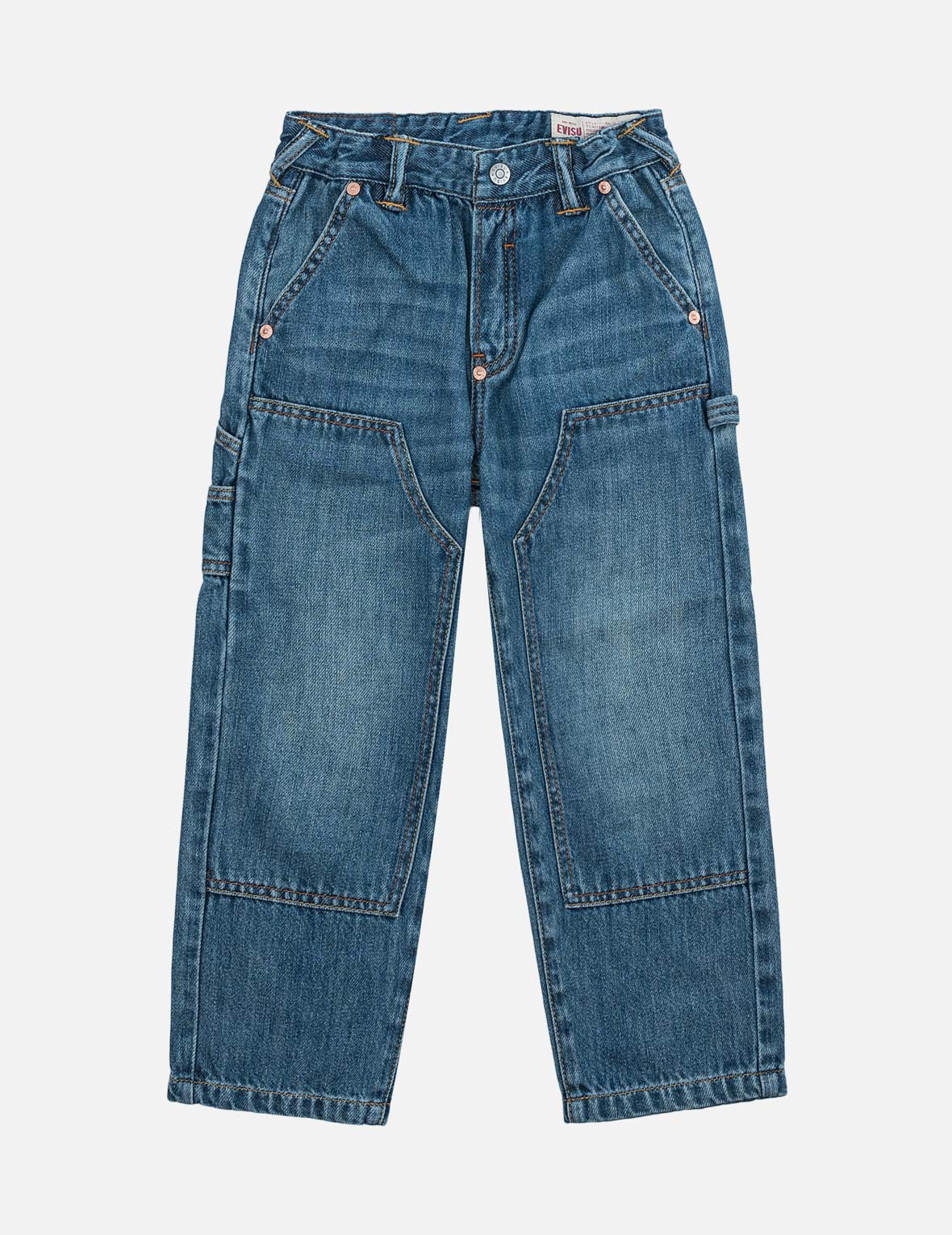 Seagull Double-Knee Regular Fit Jeans