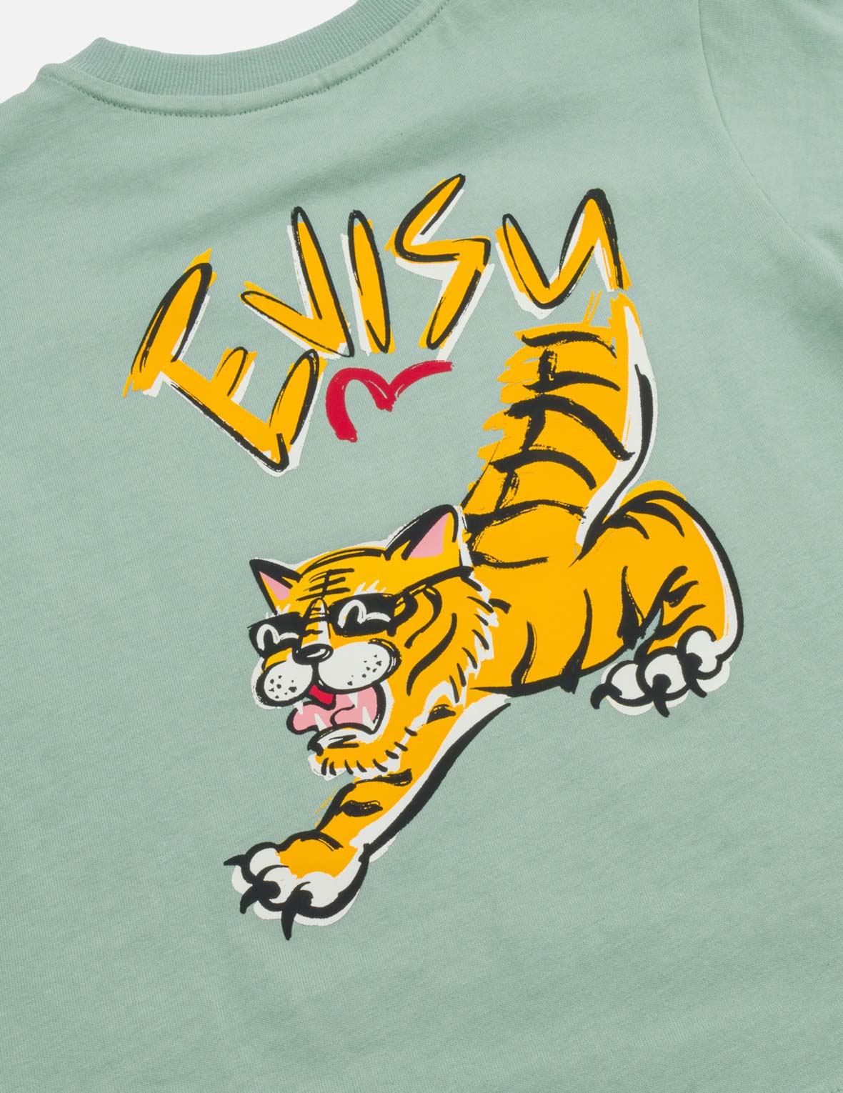 EVISU タイガー ロングスリーブTシャツ