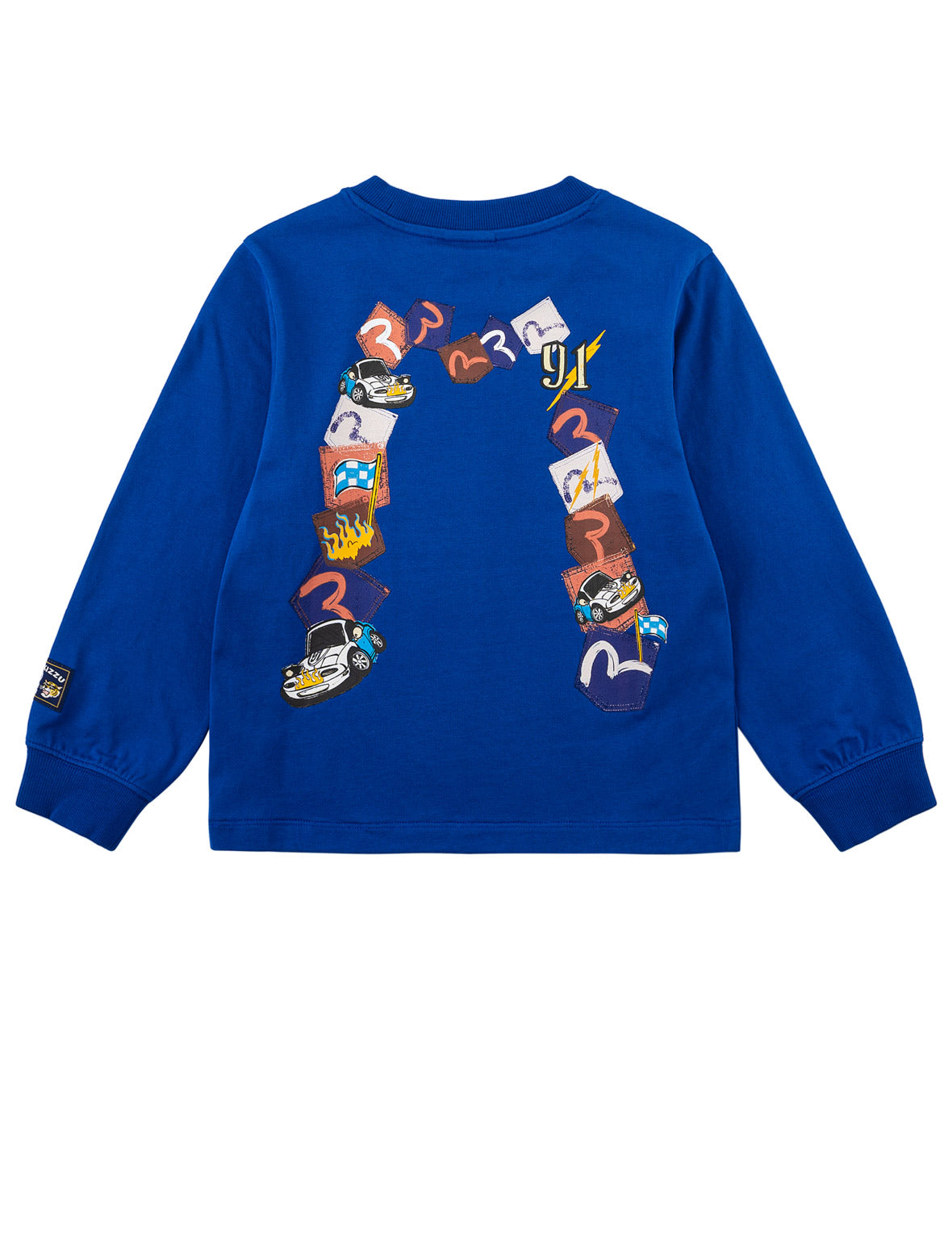 レーシングカー大M マルチポケットプリント ロングスリーブTシャツ