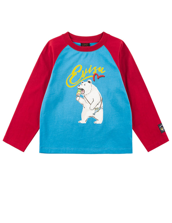 ホッキョクグマ ロングスリーブTシャツ