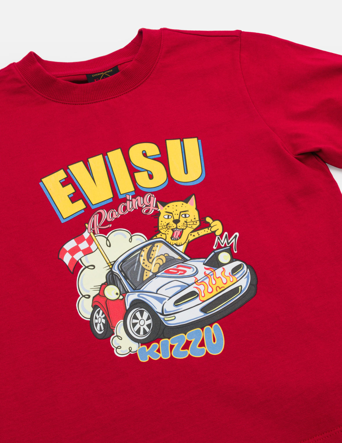 Leopard With Car Long-Sleeve T-Shirt