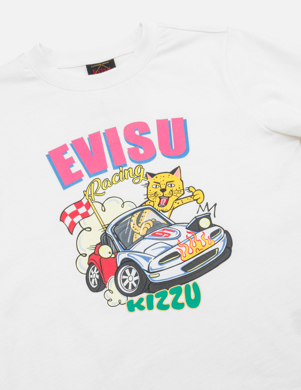 Leopard With Car Long-Sleeve T-Shirt