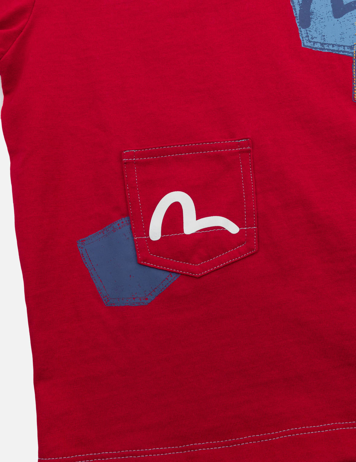 カモメ マルチポケット ショートスリーブTシャツ
