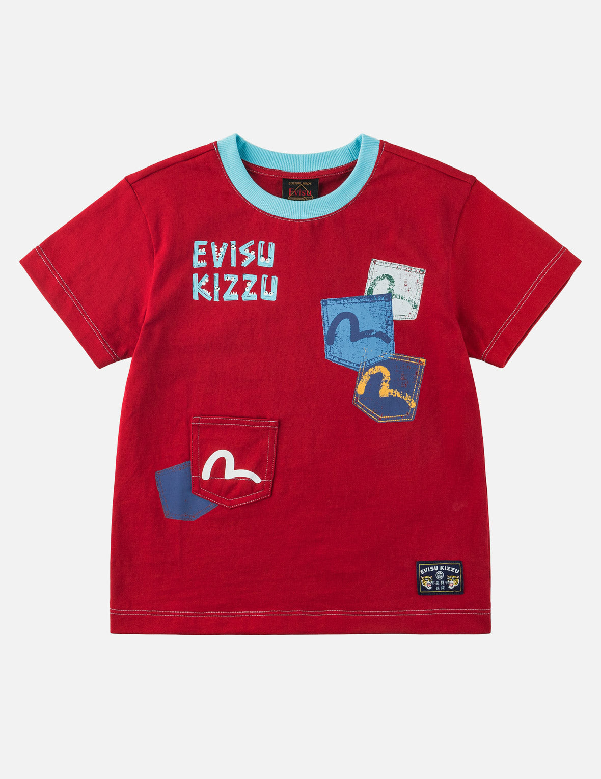 カモメ マルチポケット ショートスリーブTシャツ