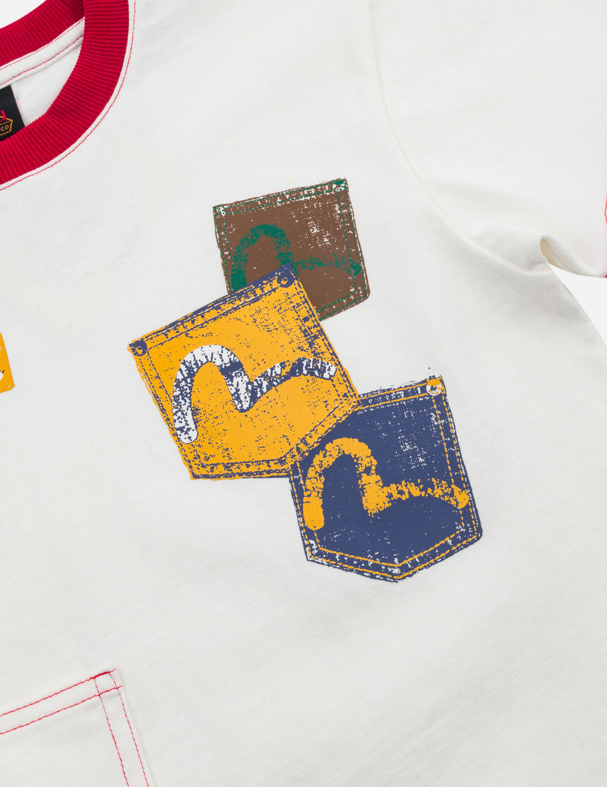 カモメ マルチポケット ショートスリーブTシャツ