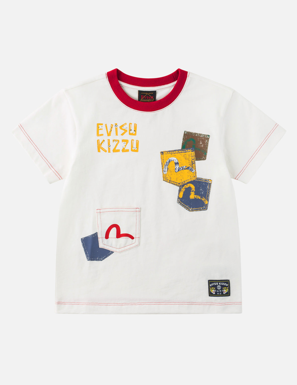 カモメ マルチポケット ショートスリーブTシャツ
