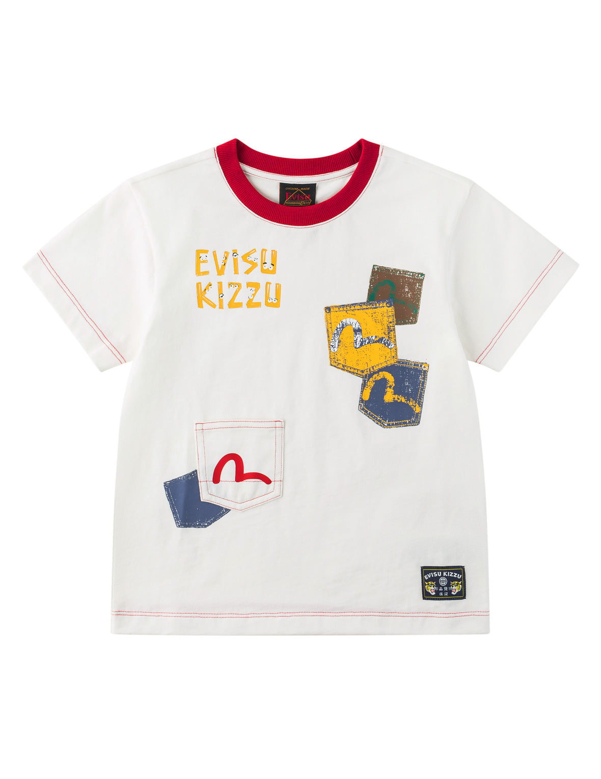 カモメ マルチポケット ショートスリーブTシャツ