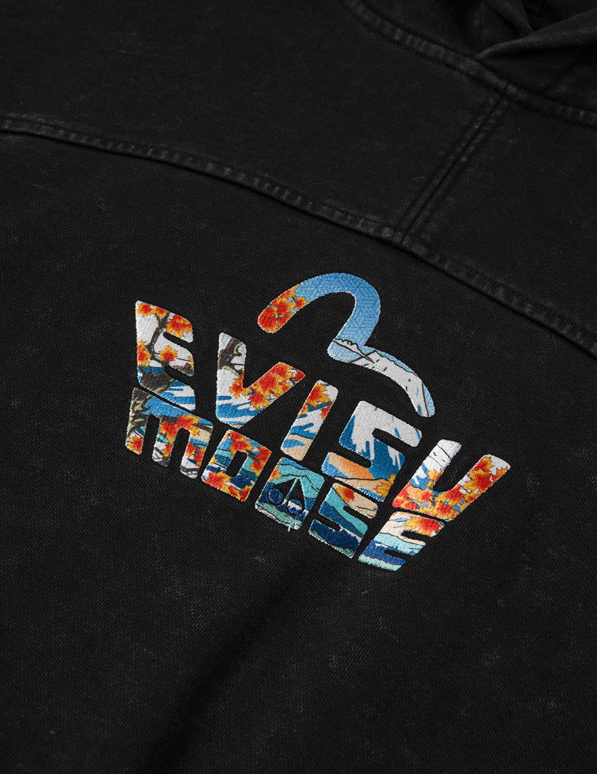 EVISU X MOOSE KNUCKLES Ukiyo-e Hoodie