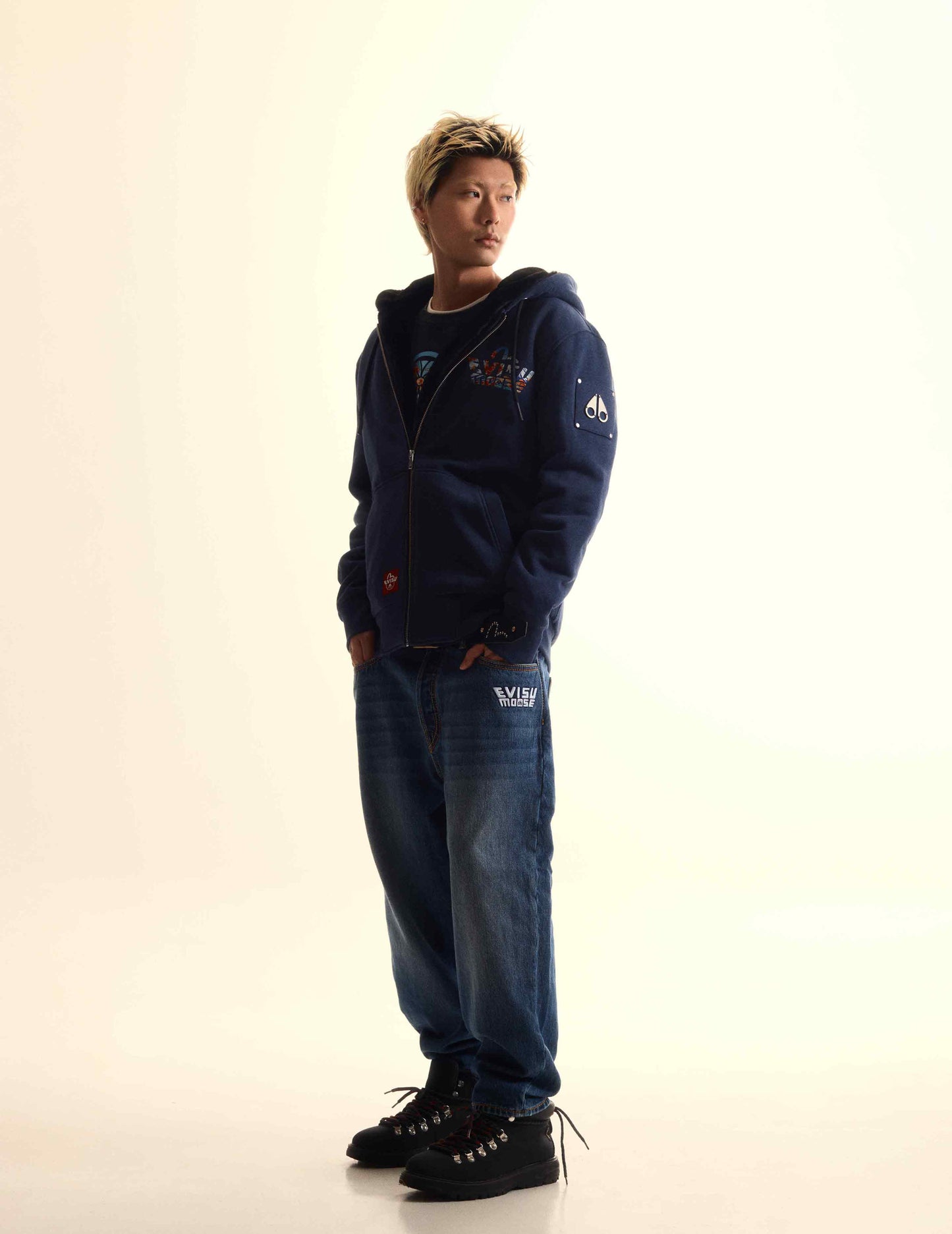 EVISU X MOOSE KNUCKLES Ukiyo-e Jacket