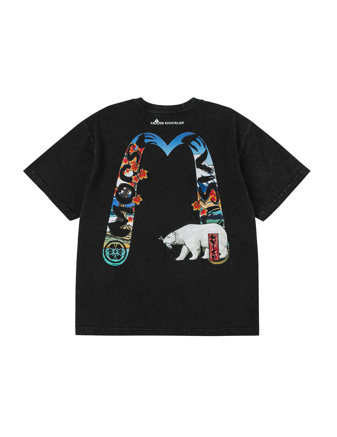 EVISU X MOOSE KNUCKLES 浮世絵 Tシャツ