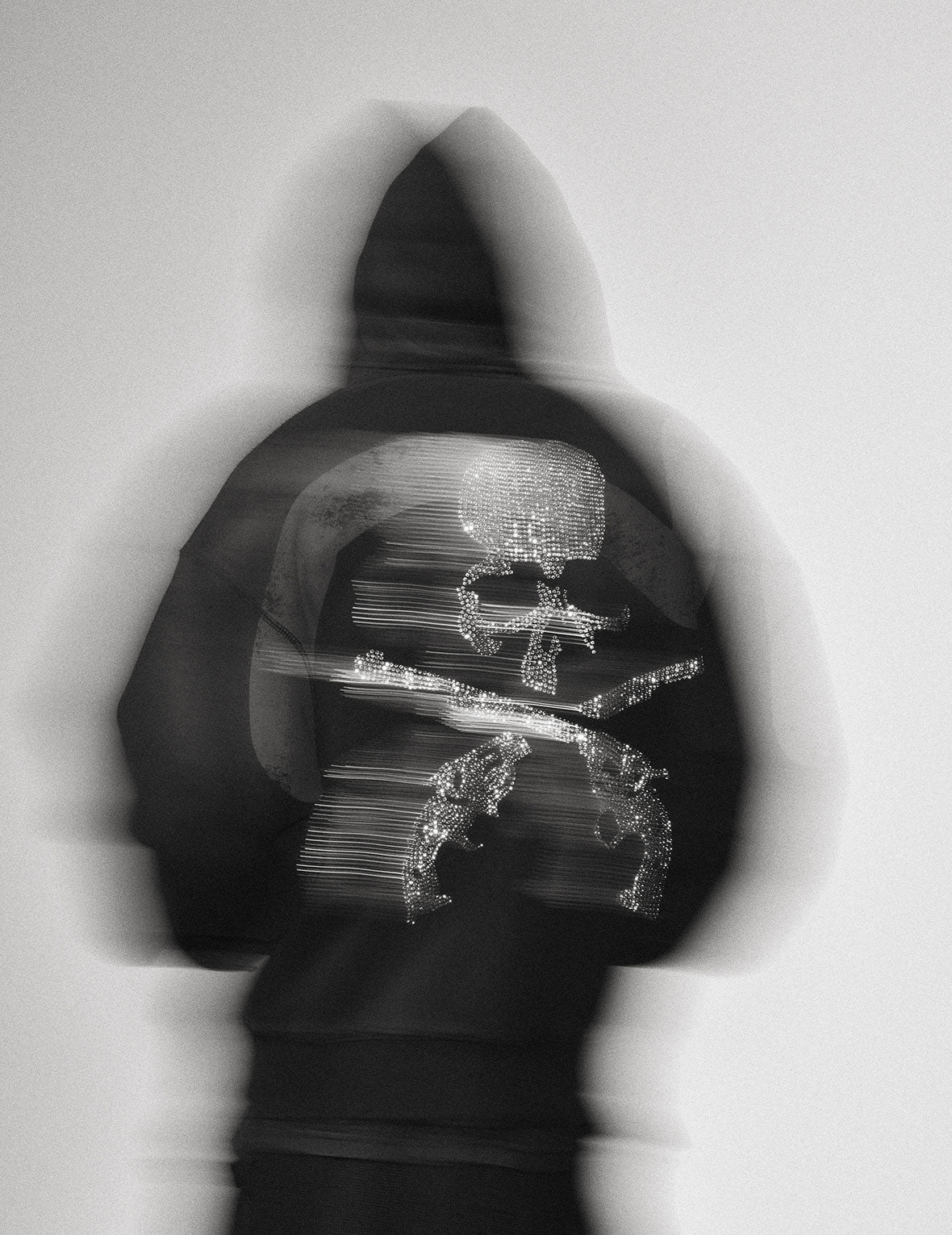 EVISU x mastermind JAPAN x roarguns スカルガンズ大M アフターフード スウェットシャツ