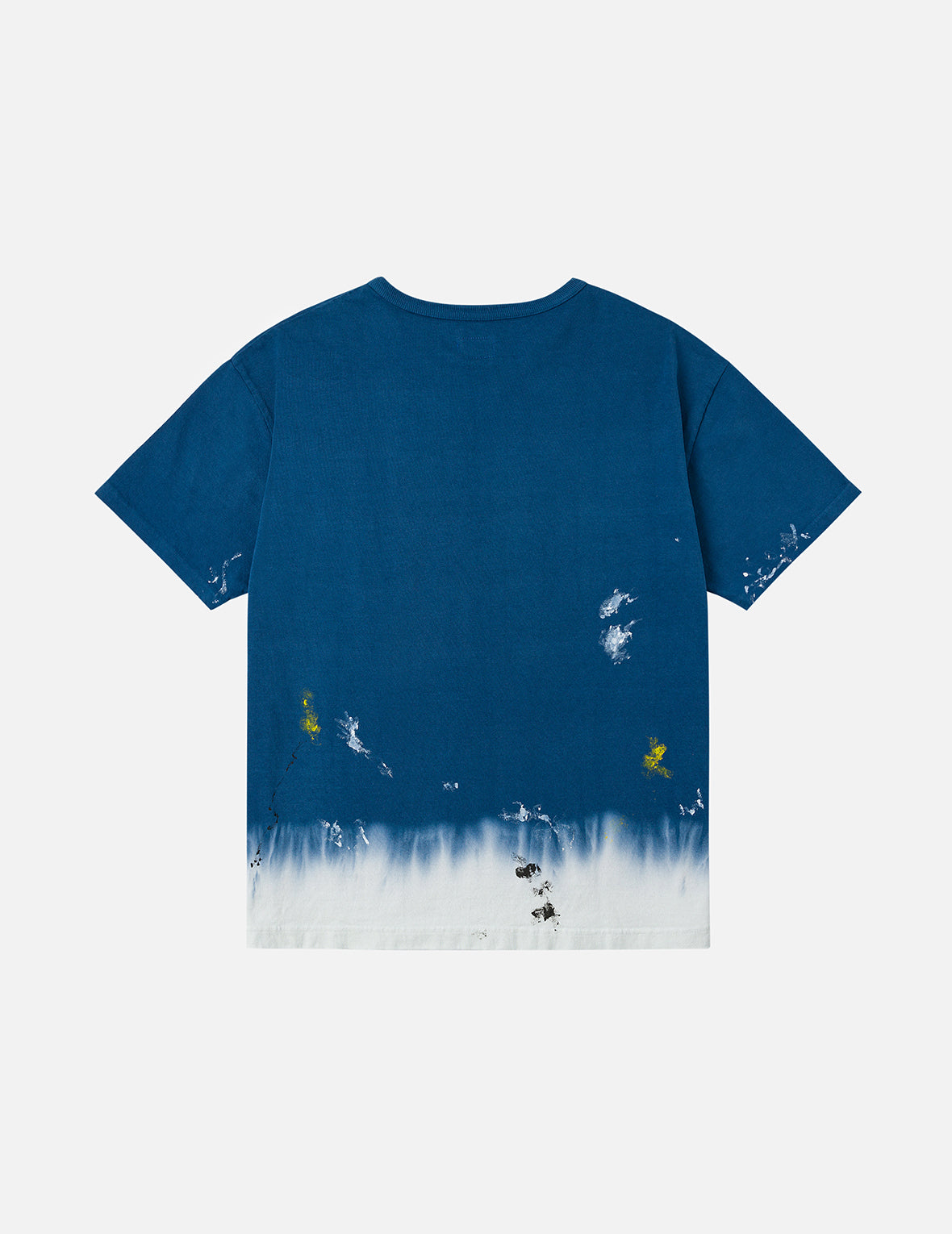 だるまとロゴ刺繍 レギュラーフィット ディップダイTシャツ