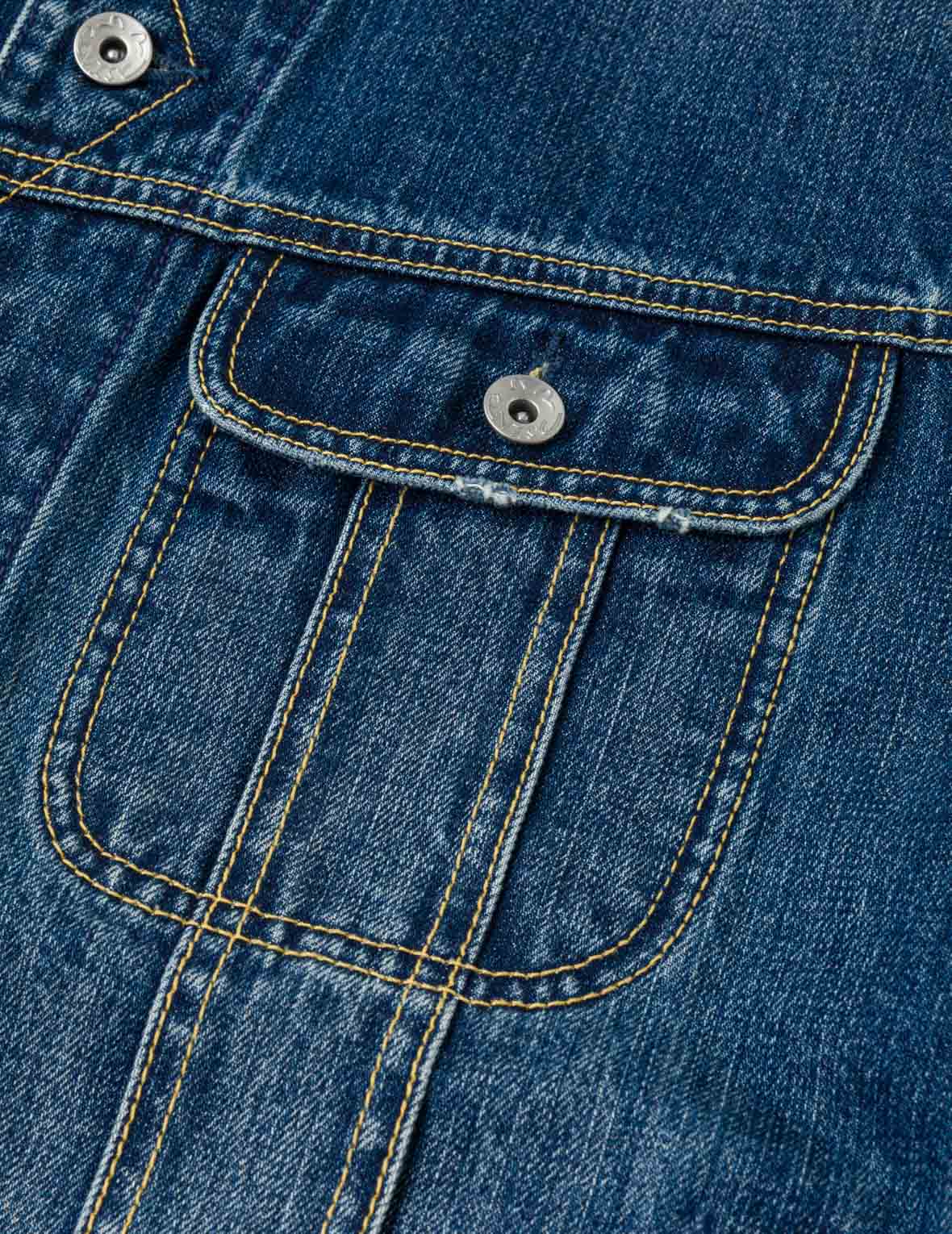 EVISUライダース デニムジャケット