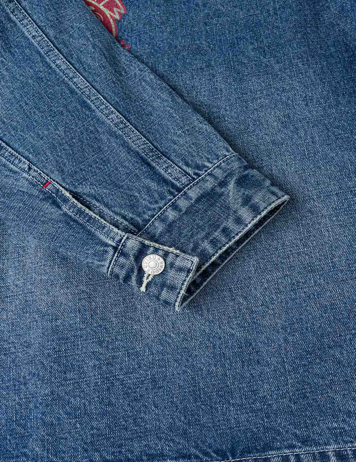 キャピタル デニムチョアジャケット ポケット多数 M マルチパッチ デニムチョアジャケット – EVISU