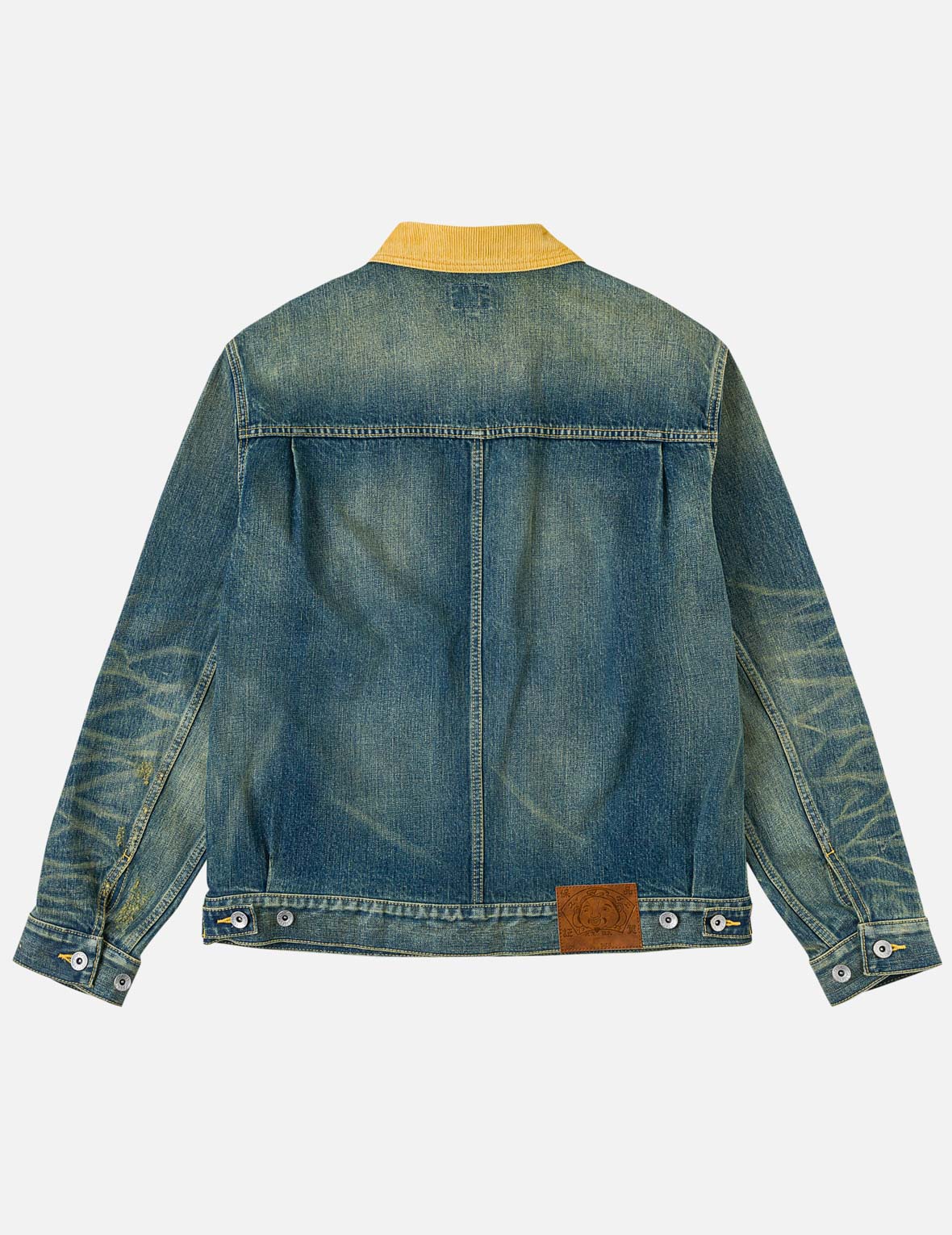 コントラストカラー ジップデニムジャケット – EVISU