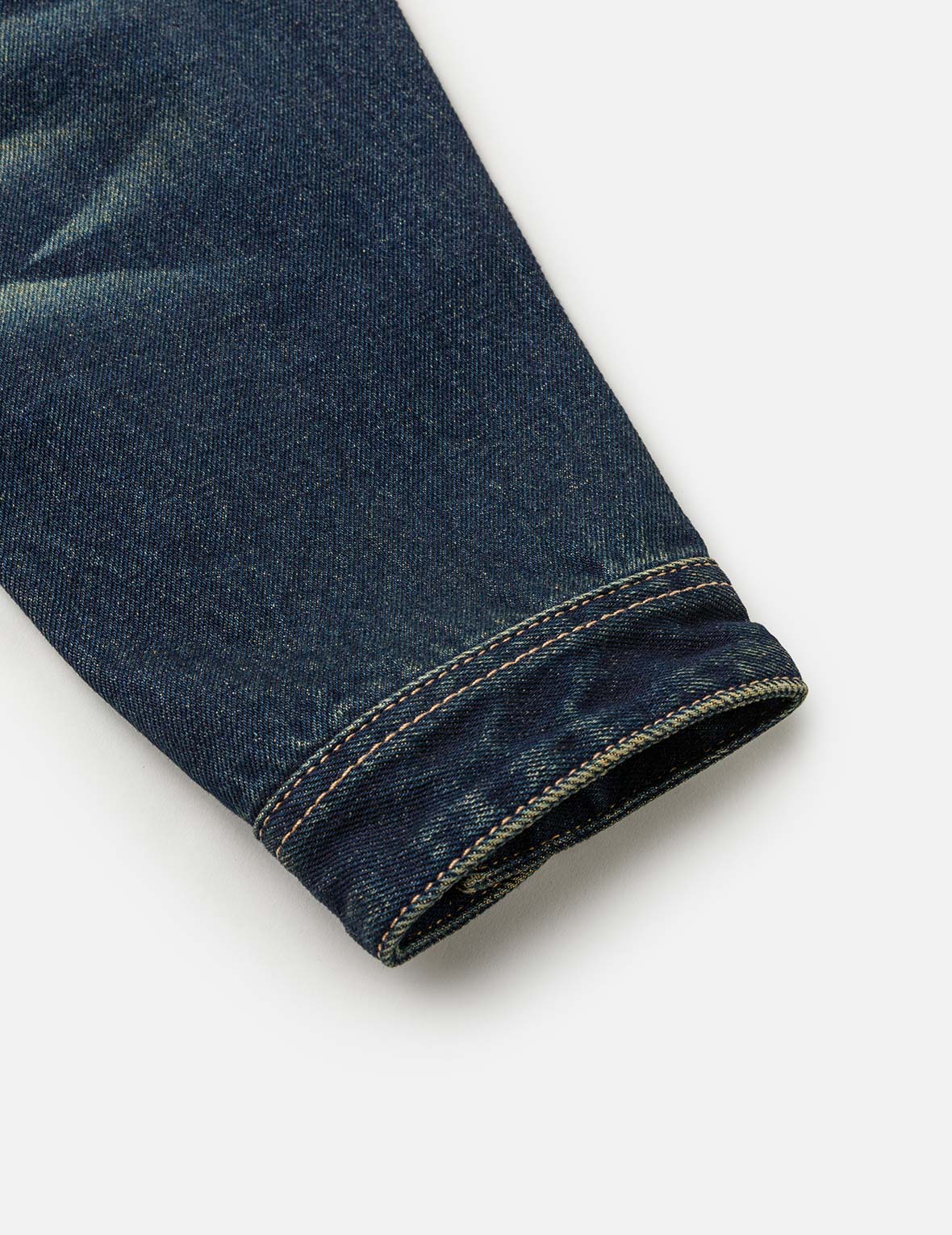 レイヤードポケット デニムワーカージャケット