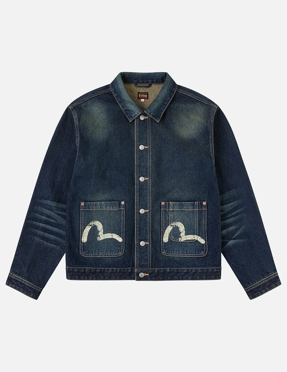 レイヤードポケット デニムワーカージャケット – EVISU