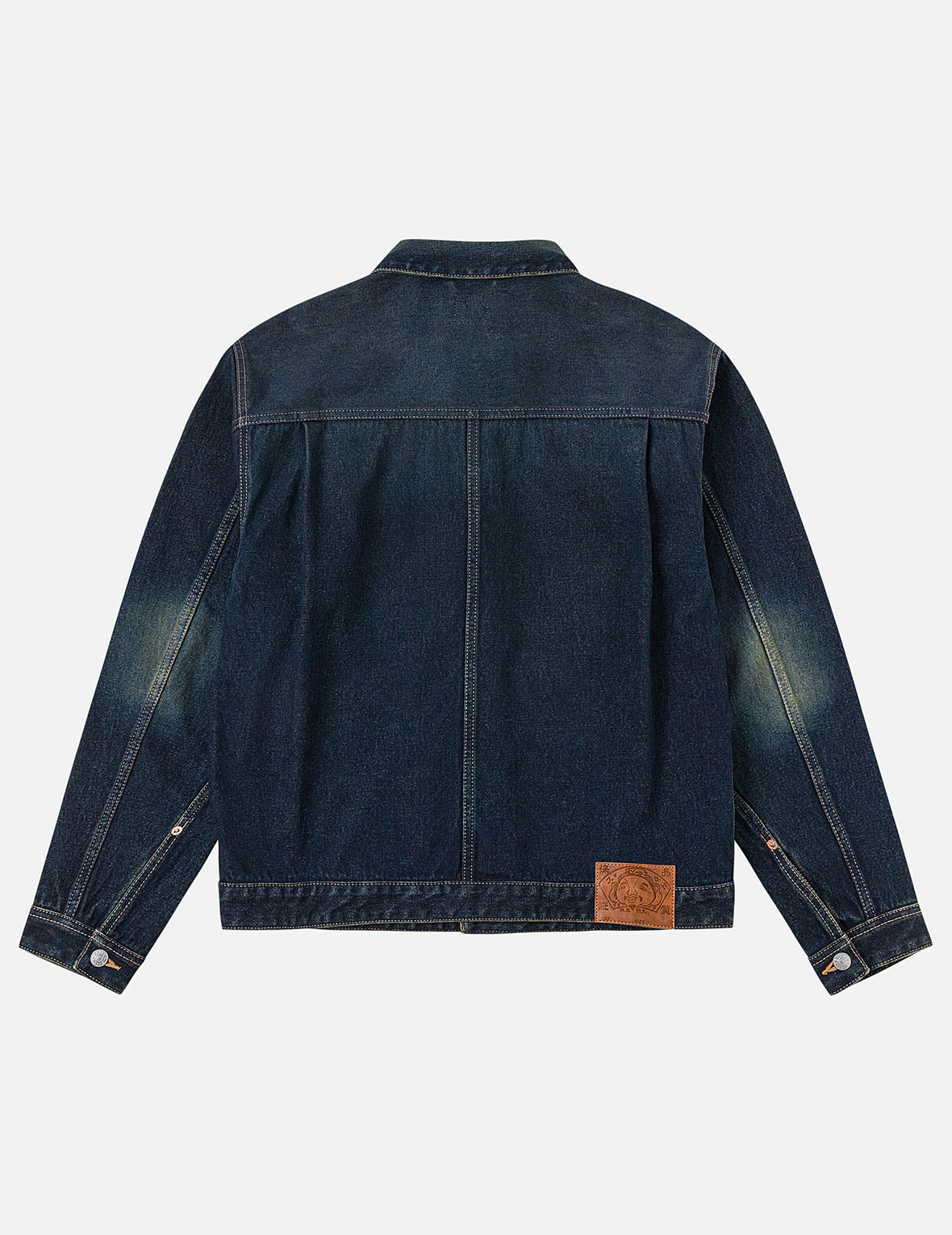 レイヤードポケット デニムワーカージャケット