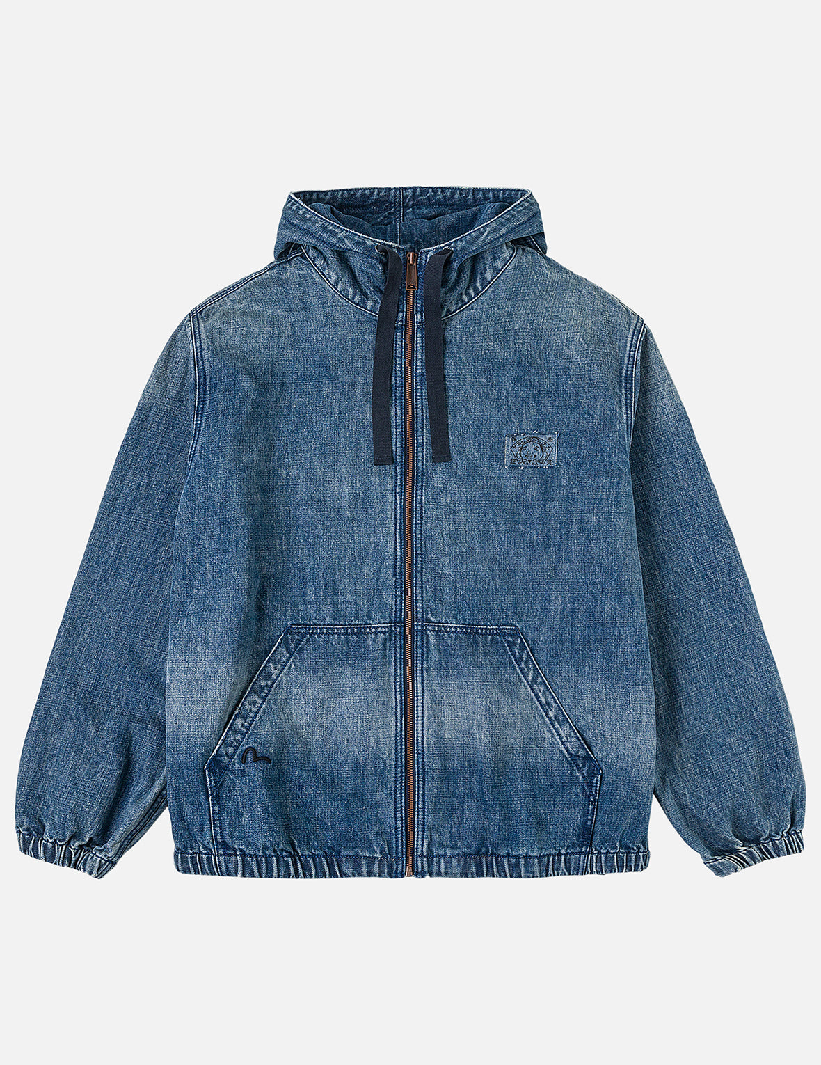 デニムフーデッドアノラックジャケット – EVISU